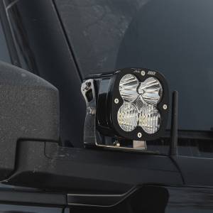 Baja Designs - Baja Designs XL80 A-Pillar Light Kit for Ford (2021-25) Bronco / (2022-25) Bronco Raptor, Driving/Combo Light Pattern, Clear Lens, Toggle Wiring - Image 2
