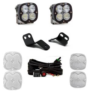 Baja Designs XL80 A-Pillar Kit for Arctic Cat/Textron (2018-22) Wildcat XX, Driving/Combo Light Pattern, Clear Lens