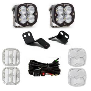 Baja Designs XL Pro A-Pillar Kit for Arctic Cat/Textron (2018-22) Wildcat XX, Driving/Combo Light Pattern, Clear Lens