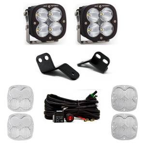 Baja Designs XL Sport A-Pillar Kit for Arctic Cat/Textron (2018-22) Wildcat XX, Driving/Combo Light Pattern, Clear Lens