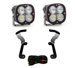 Baja Designs XL80 A-Pillar Light Kit for GMC (2019-22) Sierra 1500, Driving/Combo Light Pattern, Clear Lens