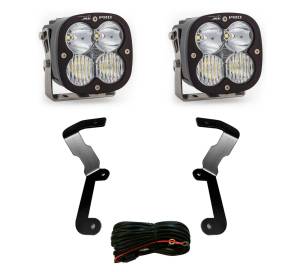 Baja Designs XL Pro A-Pillar Light Kit for GMC (2019-22) Sierra 1500, Driving/Combo Light Pattern, Clear Lens
