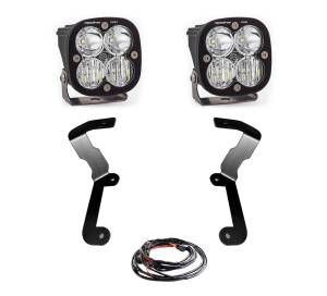 Baja Designs Squadron Pro A-Pillar Light Kit for GMC (2019-22) Sierra 1500, Driving/Combo Light Pattern, Clear Lens