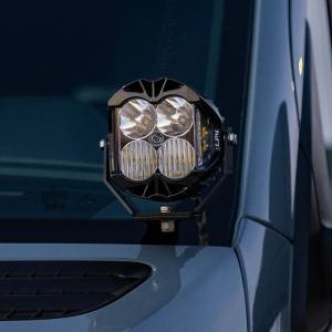 Baja Designs LP4 A-Pillar Kit for Mercedes (2014-18) Sprinter Van, Driving/Combo Light Pattern, Clear Lens