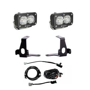 Baja Designs S2 Sport Reverse Kit for Toyota (2024-25) Tacoma, Wide Cornering Light Pattern, Clear Lens, Toggle Wiring