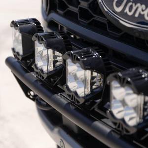 Baja Designs - Baja Designs Bull Bar Light Kit for Ford (2023-25) F-250/350 Super Duty, LP4 Pro Lights, Driving/Combo Light Pattern, Clear Lens, Toggle Wiring - Image 2