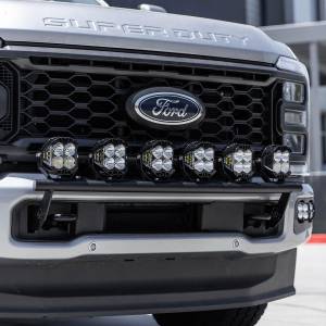 Baja Designs - Baja Designs Bull Bar Light Kit for Ford (2023-25) F-250/350 Super Duty, LP4 Pro Lights, Driving/Combo Light Pattern, Clear Lens, Toggle Wiring - Image 3