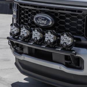 Baja Designs - Baja Designs Bull Bar Light Kit for Ford (2023-25) F-250/350 Super Duty, LP6 Pro Lights, Driving/Combo Light Pattern, Clear Lens, Toggle Wiring - Image 2