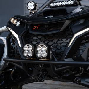 Baja Designs Pre-Runner Bumper Light Kits for Can-Am (2024-25) Maverick R, XL80 Lights, Driving/Combo Light Pattern, Clear Lens