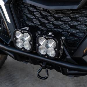 Baja Designs Pre-Runner Bumper Light Kits for Can-Am (2024-25) Maverick R, XL Pro Lights, Driving/Combo Light Pattern, Clear Lens
