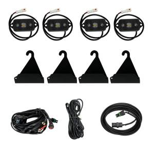 Baja Designs Bed Rail Cargo Light Kit for Toyota (2005-25) Tacoma /  (2007-25) Tundra, White