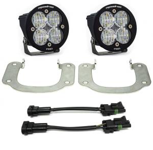 Baja Designs - Baja Designs Squadron-R Pro Fog Pocket Light Kit for Nissan (2016-19) Titan, Wide Cornering Light Pattern, Clear Lens - Image 2
