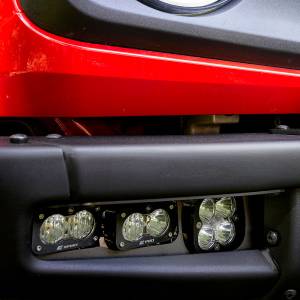 Baja Designs - Baja Designs Squadron Pro/Dual S2 Sport Steel Bumper Fog Pocket Light Kit for Ford (2021-25) Bronco / (2022-25) Bronco Raptor w/ OE Steel Bumper, Multi-Pattern Light Pattern, Clear Lens, Toggle Wiring - Image 3