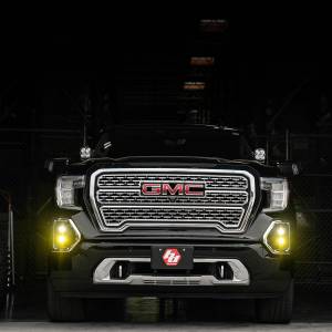 Baja Designs - Baja Designs S1 Dual Fog Pocket Light Kit for GMC (2019-22) Sierra 1500, Wide Cornering/Spot Light Pattern, Clear/Clear Lens - Image 2