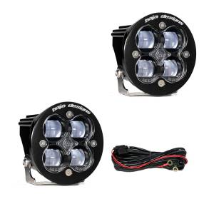 Baja Designs Squadron-R SAE LED Auxiliary Light Pod Pair, Clear - Universal