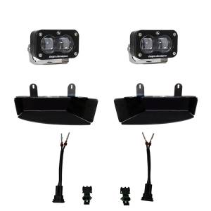 Baja Designs S2 SAE Fog Pocket Light Kit for RAM (2019-25) 2500/3500, Clear Lens