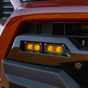 Baja Designs - Baja Designs S2 SAE OEM Fog Light Replacement Kit for Toyota (2024-25) Tacoma,, TRD Pro/Trailhunter, SAE Fog Light Pattern,  Amber Lens - Image 2