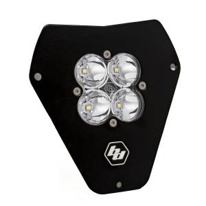 Baja Designs Squadron Sport (D/C) Headlight Kit for KTM (2011-13), Spot Light Pattern, Clear Lens