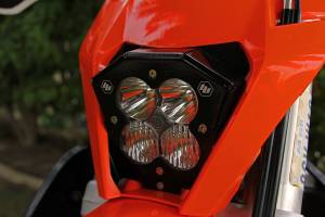 Baja Designs - Baja Designs XL Pro (A/C) Headlight Kit w/ Shell for KTM (2017-18) 150 XC-W; (2017-19) 250 XC; (2017-18) 250 XC-W; (2017-19) 300 XC; (2017-18) 300 XC-W, Driving/Combo Light Pattern, Clear Lens - Image 3