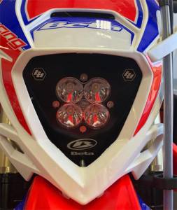 Baja Designs - Baja Designs Squadron Pro Headlight Kit (A/C) for Beta (2020-25) RR 2-Stroke 125RR/200RR/250RR/300RR/RX - Image 2