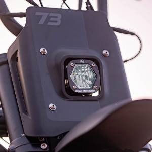 Baja Designs - Baja Designs S1 LED Headlight Kit for Super73 (2020-24) R, Trail Light Pattern, Clear Lens - Image 3