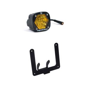 Baja Designs S1 LED Headlight Kit for Super73 (2020-24) R, Trail Light Pattern, Baja Amber Lens