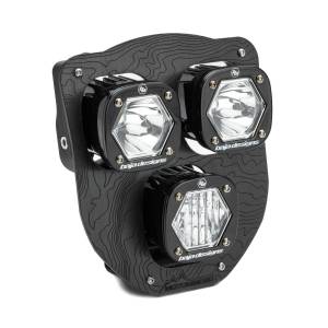Baja Designs Triple S1 Hydra (D/C) LED Headlight Kit for Husqvarna (2024-25) FE, TE