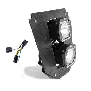 Baja Designs - Baja Designs Dual S1 Gemini (D/C) LED Headlight Kit for Husqvarna (2024-25) FE-S, w/ Hi-Low Harness - Image 1