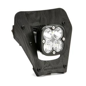 Baja Designs KTM Squadron Pro (D/C) LED Headlight Kit w/ Dimmer for Husqvarna (2024-25) FE-S, FE, TE