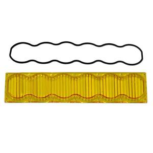 Baja Designs OnX6 Light Bar Lens Kit - Universal, Wide Cornering Light Pattern, Baja Amber Lens