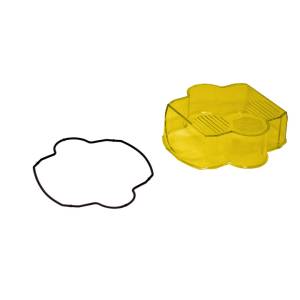 Baja Designs LP6 Light Pod Head Light Lens Kit - Universal (Driving/Combo Light Pattern, Baja Amber Lens)