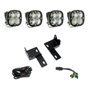 Baja Designs Squadron Sport Behind-the-Grille Kit for Toyota (2025) 4Runner, Non-TRD Pro/Trailhunter, Multi Pattern Light Pattern, Clear Lens