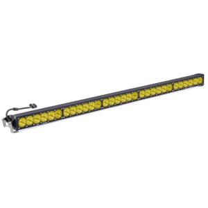 Baja Designs 50 Inch OnX6+ Straight LED Light Bar - Universal, Wide Cornering Light Pattern, Baja Amber Lens