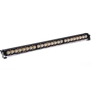 Baja Designs S8 Straight LED Light Bar - Universal (30 Inch, Wide Cornering Light Pattern, Clear Lens)