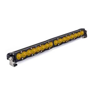 Baja Designs S8 Straight LED Light Bar - Universal (20 Inch, Wide Cornering Light Pattern, Baja Amber Lens)