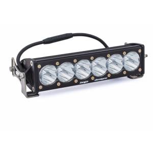Baja Designs 10 Inch OnX6+ Straight LED Light Bar - Universal, Spot Light Pattern, Clear Lens