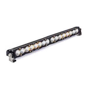 Baja Designs S8 Straight LED Light Bar - Universal (20 Inch, Work/Scene Light Pattern, Clear Lens)