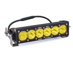 Baja Designs 10 Inch OnX6+ Straight LED Light Bar - Universal, Driving/Combo Light Pattern, Baja Amber Lens