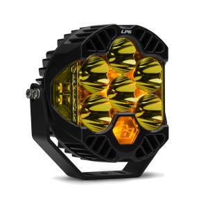 Baja Designs 6" LP6 Pro LED Auxiliary Light Pod, Spot Light Pattern, Baja Amber Lens, Amber Backlight - Universal