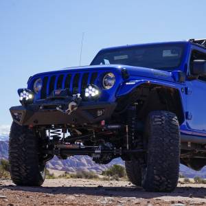 Baja Designs - Baja Designs 6" LP6 Pro LED Auxiliary Light Pod, Spot Light Pattern, Clear, Amber Backlight - Universal - Image 2