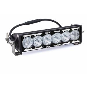 Baja Designs 10 Inch OnX6 Hybrid LED/Laser Light Bar - Universal, Hybrid Spot Light Pattern, Clear Lens