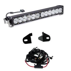 Baja Designs OnX6+ 20 Inch Grille Light Bar Kit for Ford (2019-23) Ranger, Driving/Combo Light Pattern, Clear Lens