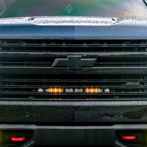 Baja Designs - Baja Designs S8 20 Inch Grille Light Bar Kit for Chevy (2019-21) Silverado 1500 (Exc. LTZ Models) Driving/Combo Light Pattern, Clear Lens - Image 3