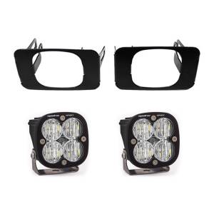 Baja Designs Squadron Sport Fog Pocket Light Kit for Ford (2015-20) F-150; (2017-22) F-250/350 Super Duty (Wide Cornering Light Pattern, Clear Lens)