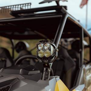 Baja Designs - Baja Designs LP4 Pro LED Auxiliary Light Pod, Driving/Combo Light Pattern, Baja Amber Lens, Amber Backlight - Universal - Image 2