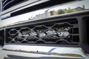 Baja Designs - Baja Designs S8 20 Inch Grille Lower Light Bar Kit for RAM (2019-25) 2500/3500, Driving/Combo Light Pattern, Clear Lens - Image 2