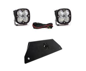 Baja Designs Squadron Sport Bumper Lower Mount Light Kit for Polaris (2020-25) RZR Pro XP, Driving/Combo Light Pattern, Clear Lens