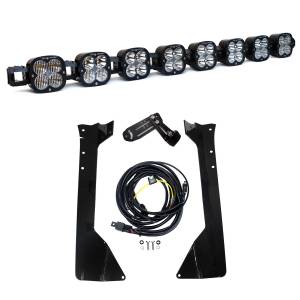 Baja Designs XL Linkable Roof Mount Light Kit for Jeep (2007-18) Wrangler JK; Multi-Pattern Light Pattern, Clear Lens