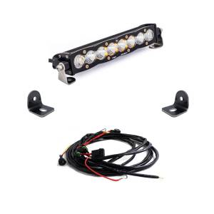 Baja Designs S8 10 Inch Hood Mount Light Bar Kit for Polaris (2019-21) RZR XP Turbo / (2018-21) RZR Turbo S