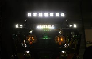 Baja Designs - Baja Designs S8 10 Inch Hood Mount Light Bar Kit for Polaris (2019-21) RZR XP Turbo / (2018-21) RZR Turbo S - Image 2